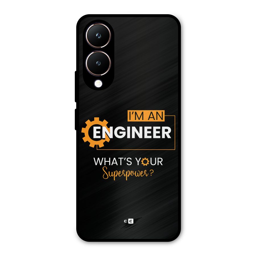 Engineer Superpower Metal Back Case for Vivo Y28