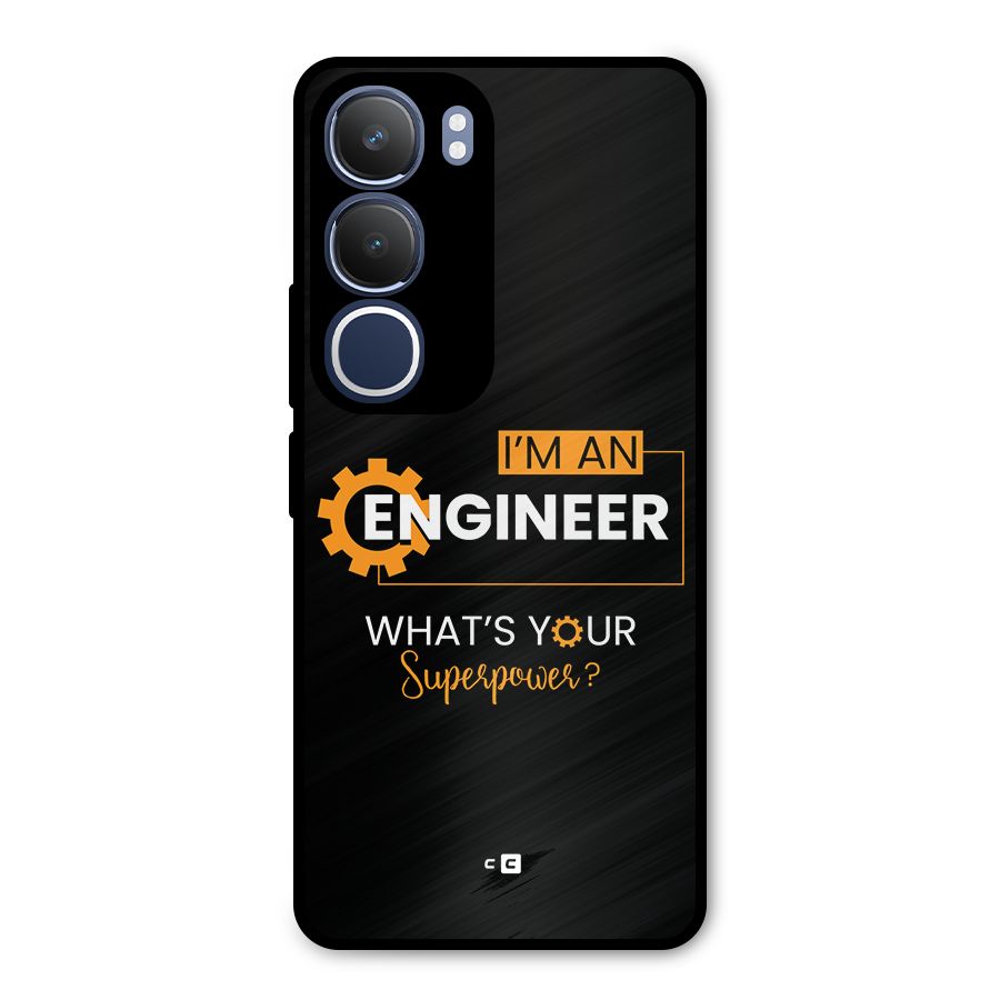 Engineer Superpower Metal Back Case for Vivo Y29