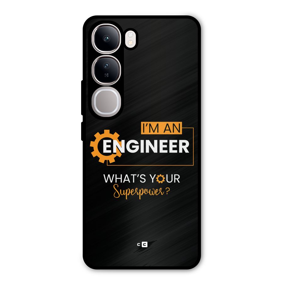 Engineer Superpower Metal Back Case for Vivo Y300