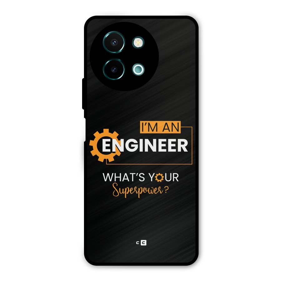 Engineer Superpower Metal Back Case for Vivo Y58