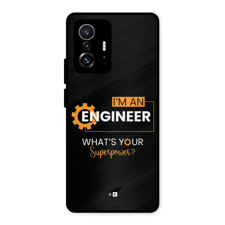 Engineer Superpower Metal Back Case for Xiaomi 11T Pro