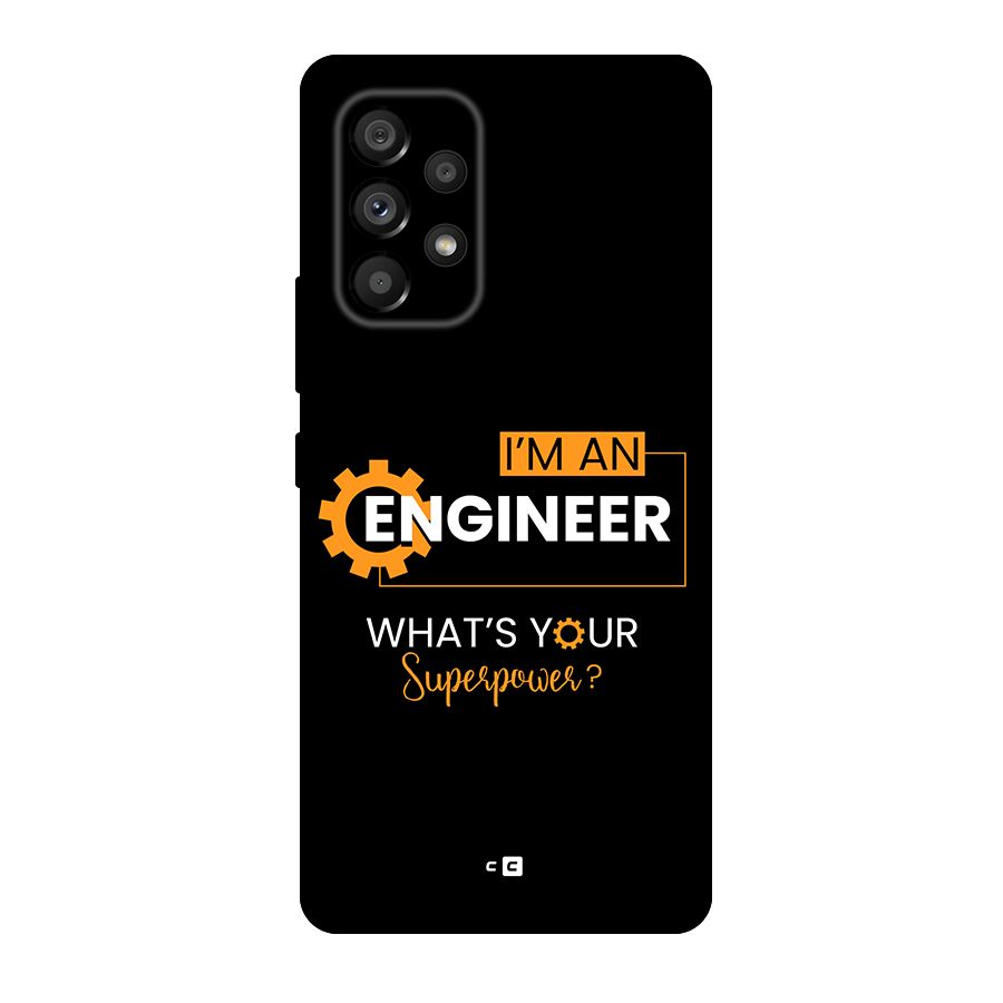 Engineer Superpower Original Polycarbonate Back Case for Galaxy A53 5G