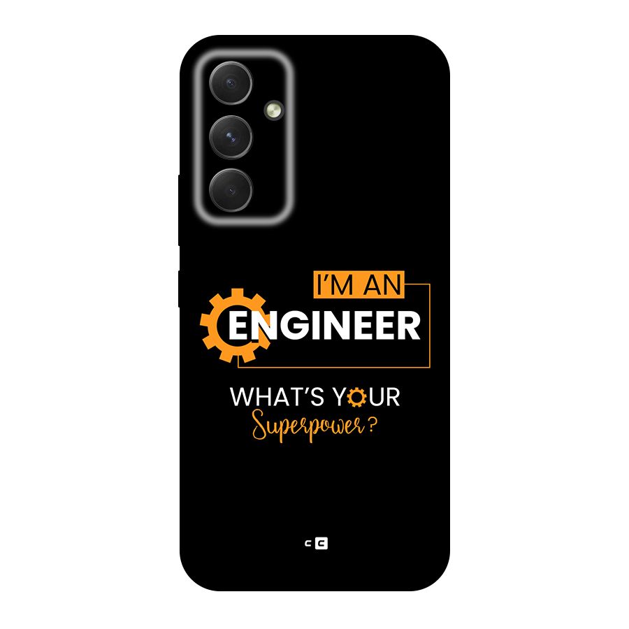 Engineer Superpower Original Polycarbonate Back Case for Galaxy A54