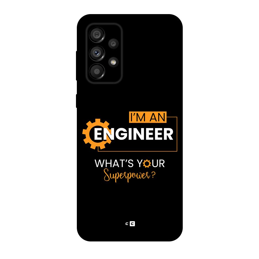 Engineer Superpower Original Polycarbonate Back Case for Galaxy A73 5G