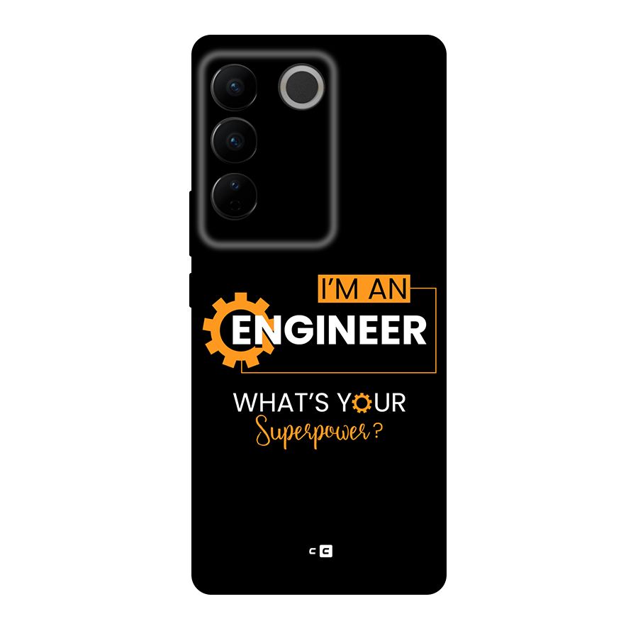 Engineer Superpower Original Polycarbonate Back Case for Vivo V27