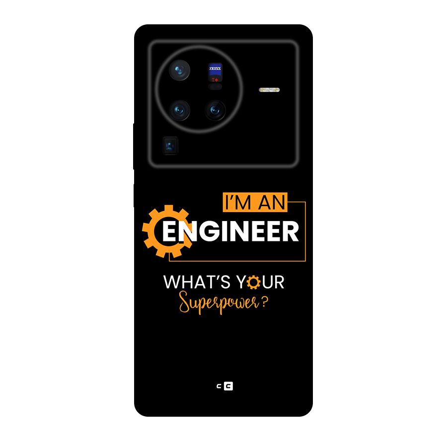 Engineer Superpower Original Polycarbonate Back Case for Vivo X80