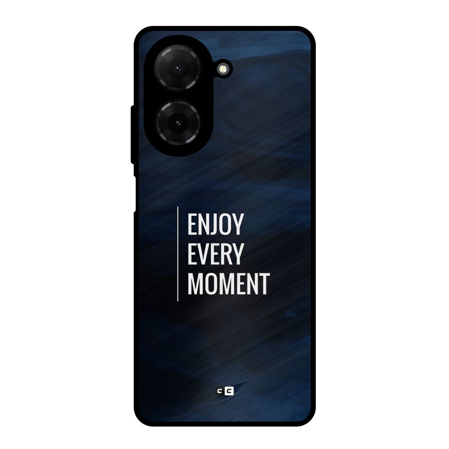 Enjoy Always Metal Back Case for Redmi A5 4G