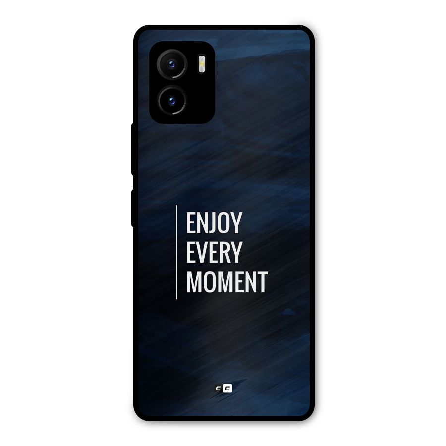 Enjoy Always Metal Back Case for Vivo Y15s