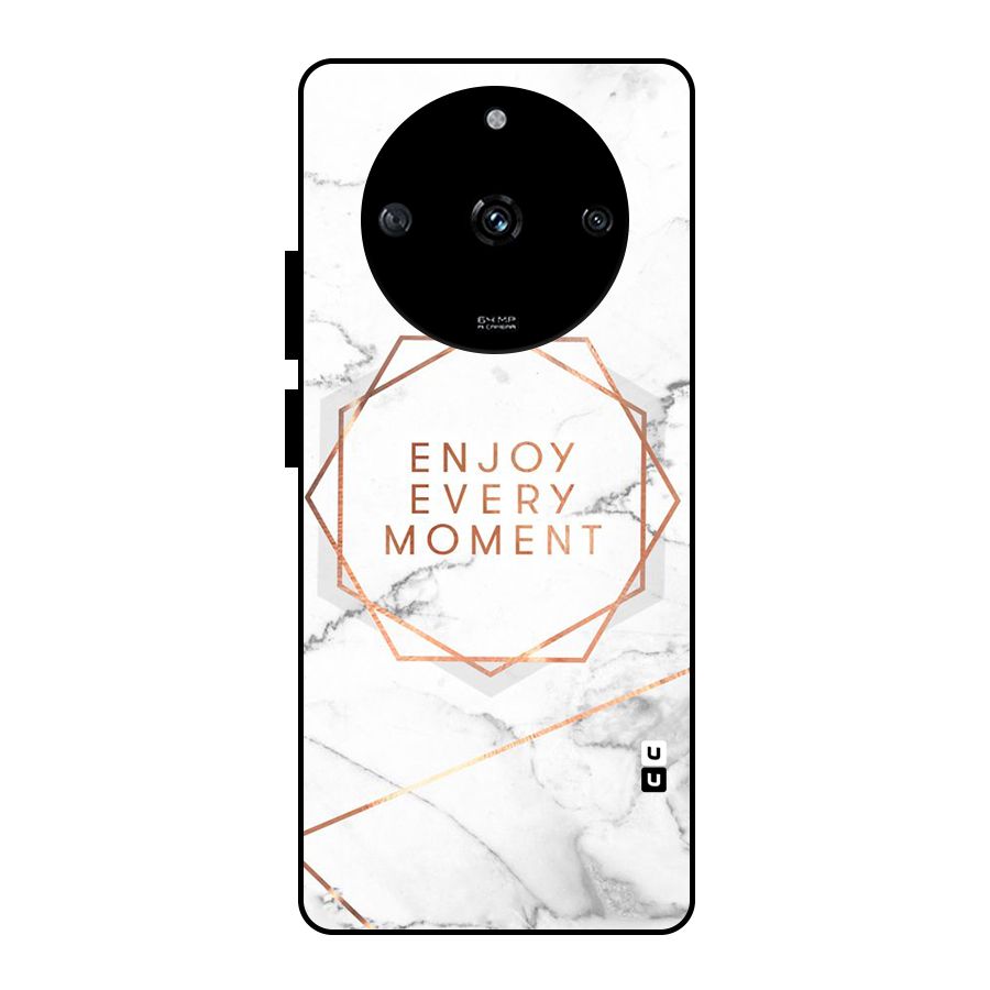 Enjoy Every Moment Glass Back Case for Realme Narzo 60 5G