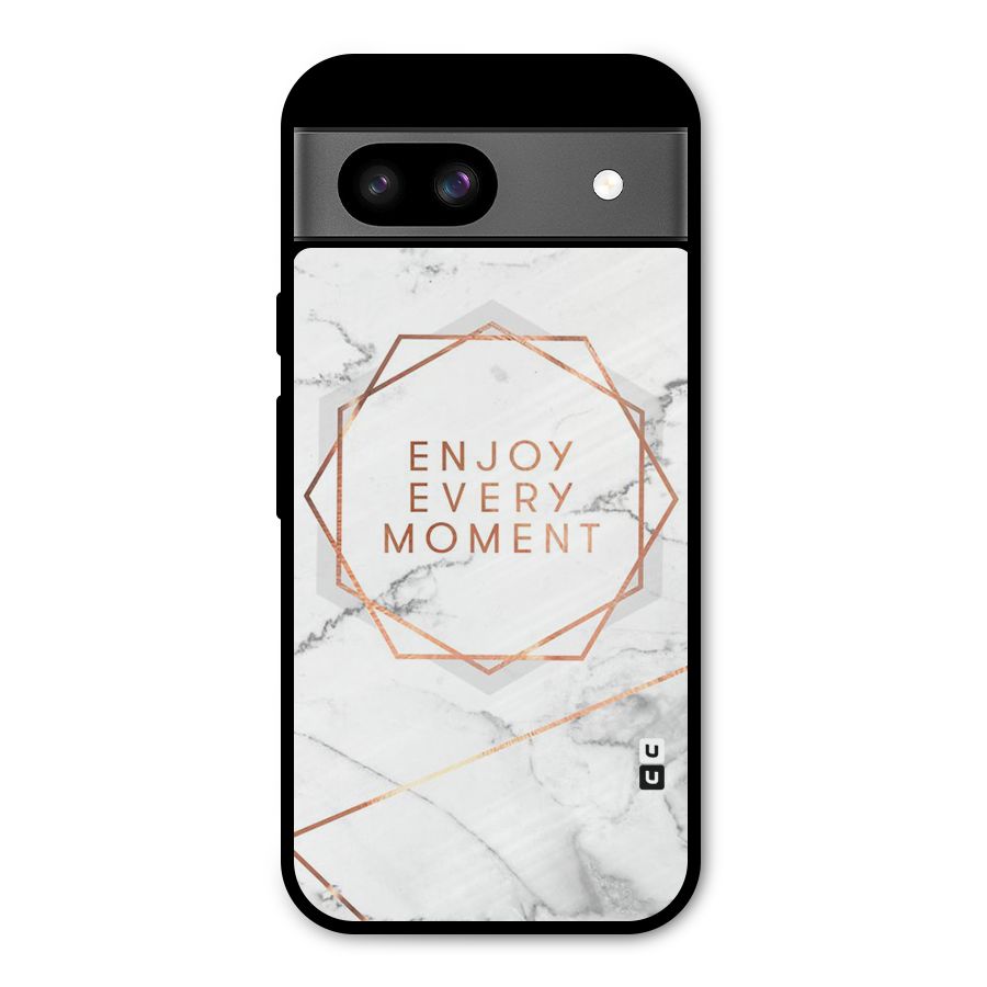 Enjoy Every Moment Metal Back Case for Google Pixel 8a