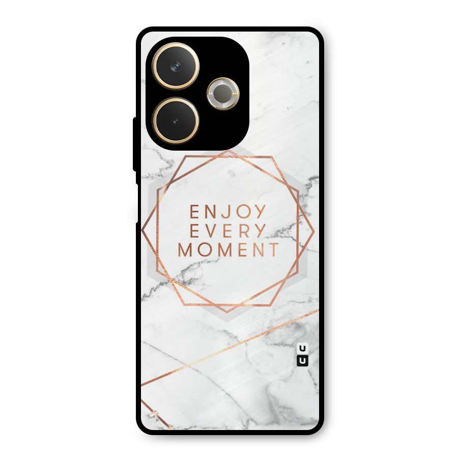 Enjoy Every Moment Metal Back Case for Oppo A5 Pro