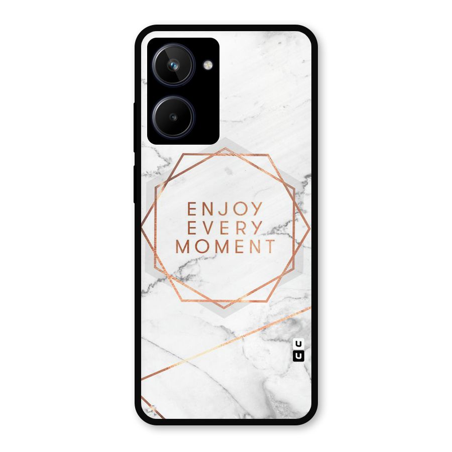 Enjoy Every Moment Metal Back Case for Realme 10