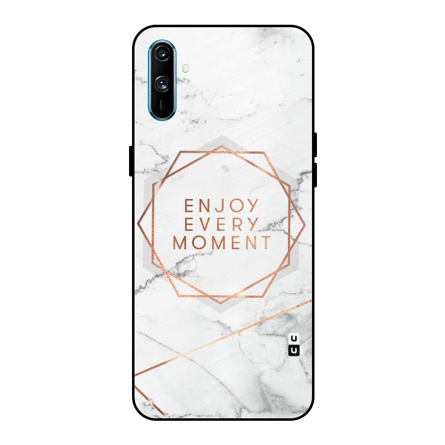 Enjoy Every Moment Metal Back Case for Realme C3