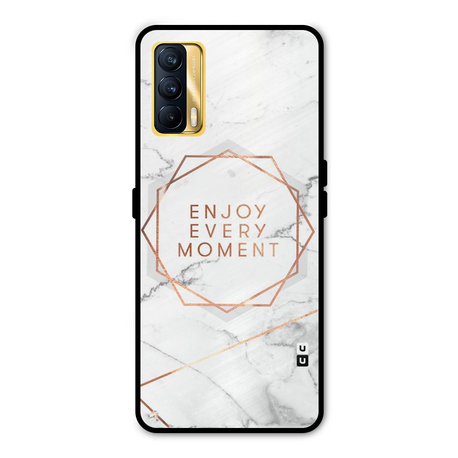 Enjoy Every Moment Metal Back Case for Realme X7