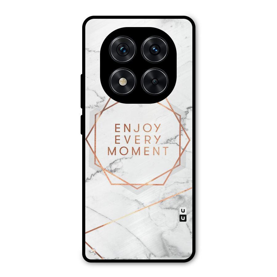 Enjoy Every Moment Metal Back Case for Redmi Note 14 Pro 5G