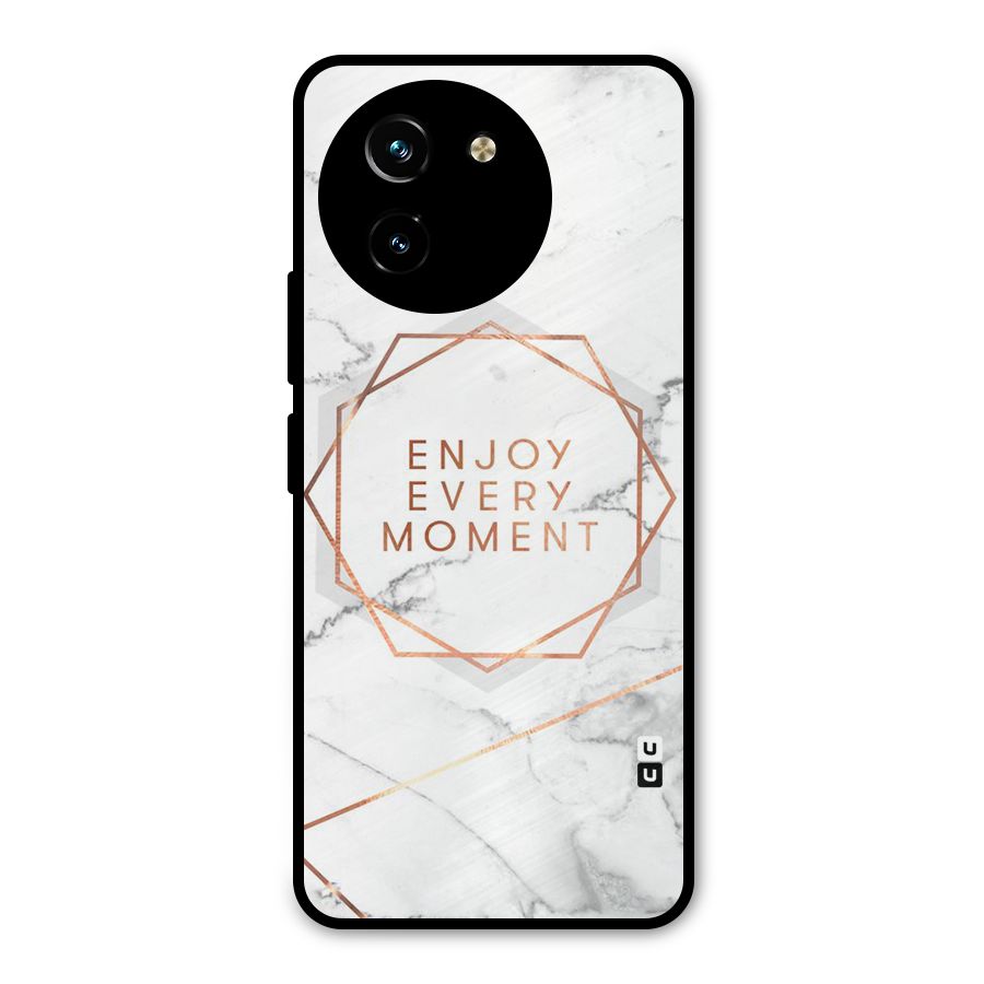 Enjoy Every Moment Metal Back Case for Vivo T3x