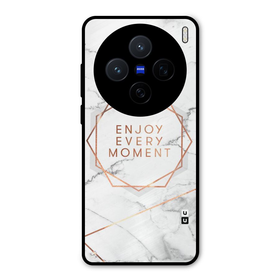 Enjoy Every Moment Metal Back Case for Vivo X200
