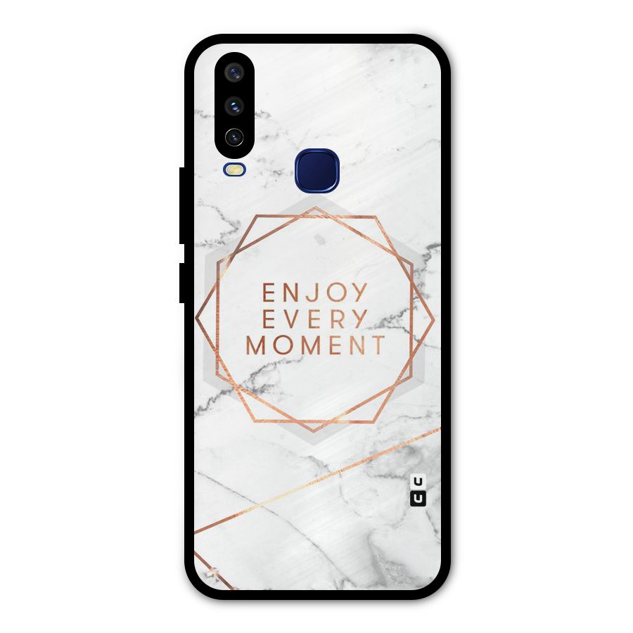 Enjoy Every Moment Metal Back Case for Vivo Y12