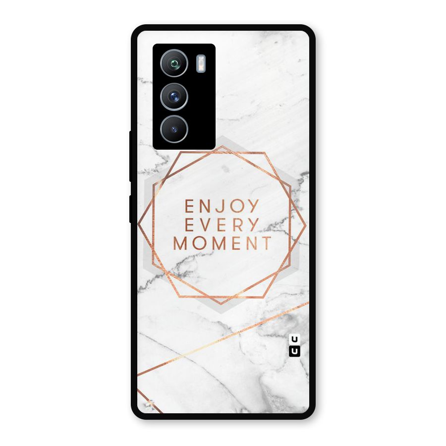 Enjoy Every Moment Metal Back Case for iQOO 9 SE