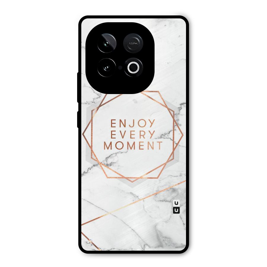 Enjoy Every Moment Metal Back Case for iQOO Neo 10