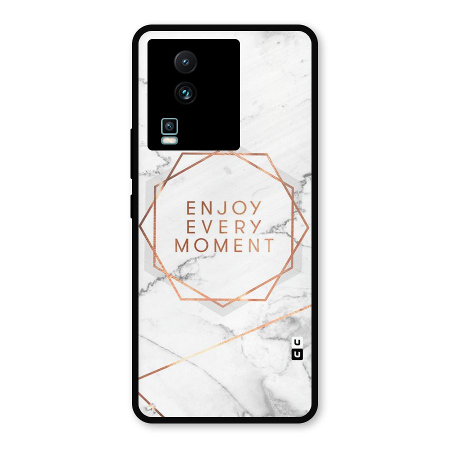 Enjoy Every Moment Metal Back Case for iQOO Neo 7