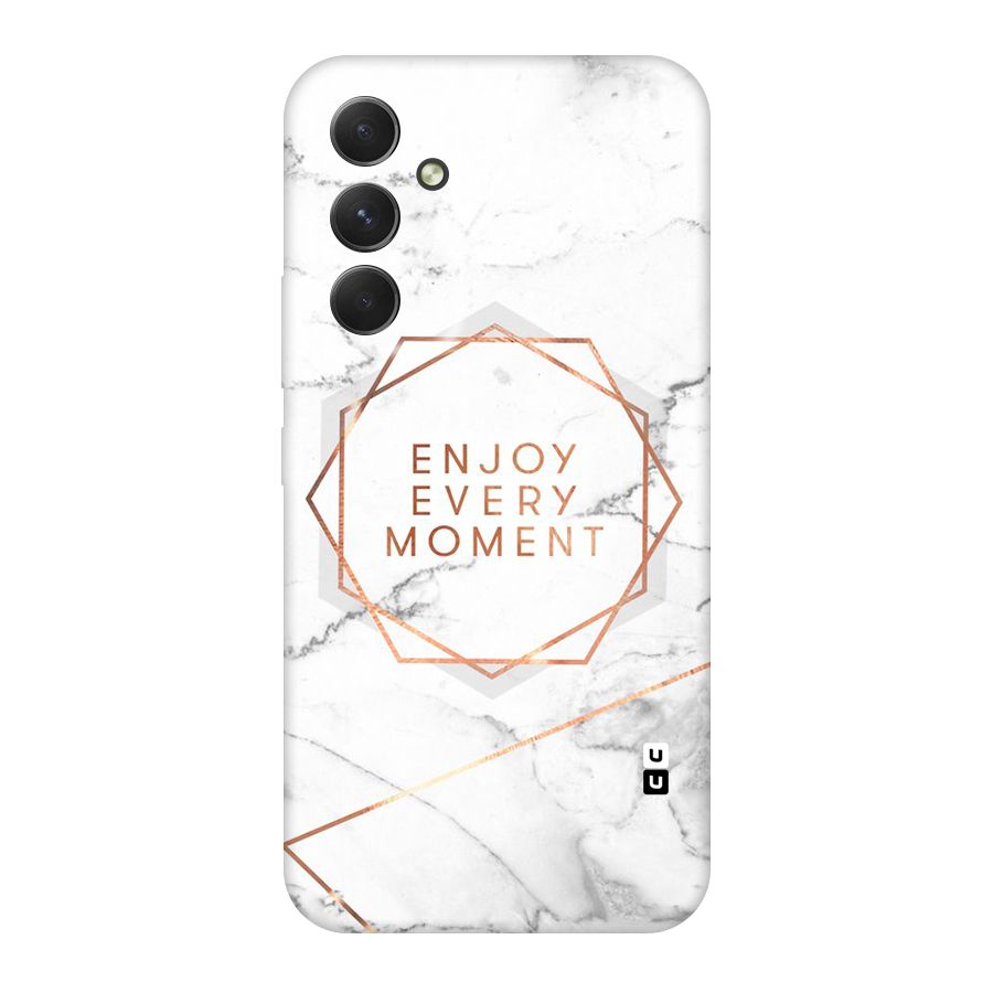 Enjoy Every Moment Original Polycarbonate Back Case for Galaxy A54