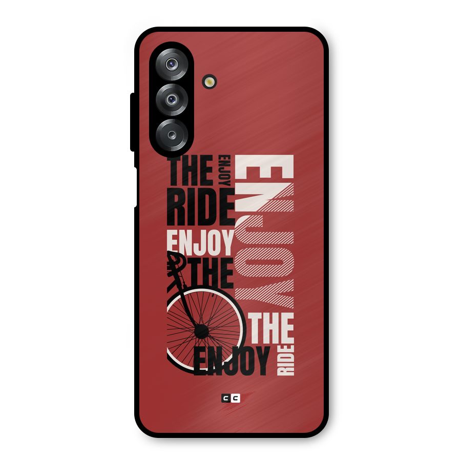 Enjoy The Ride Metal Back Case for Galaxy A26