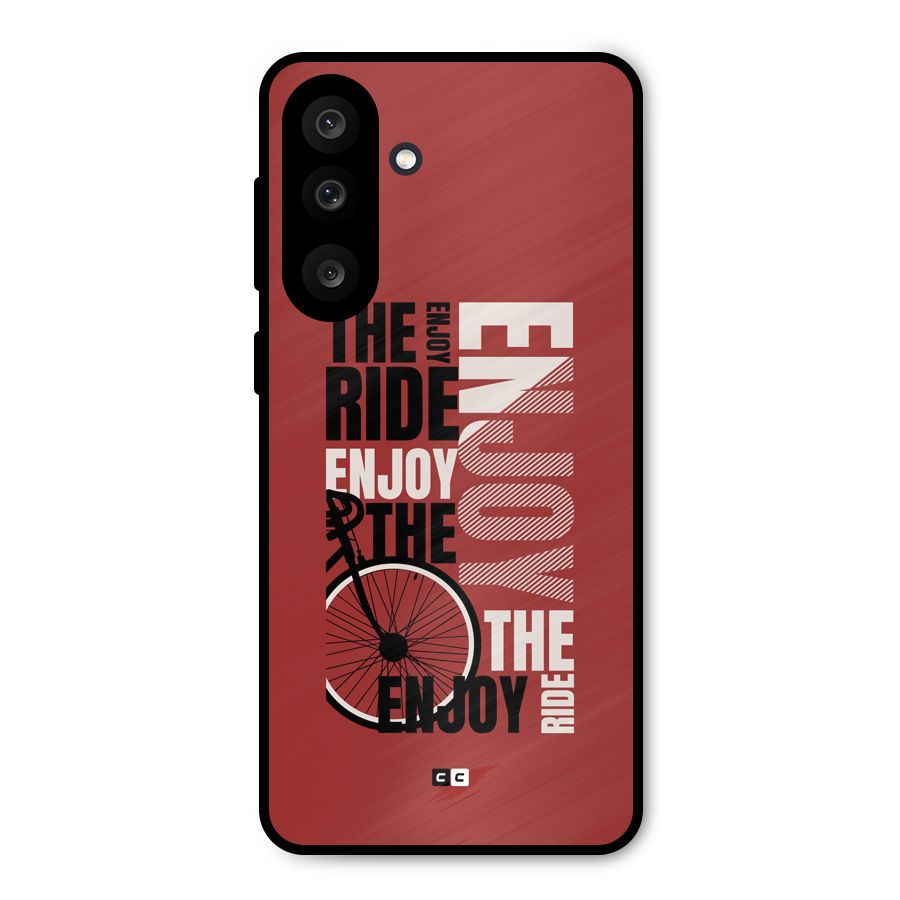 Enjoy The Ride Metal Back Case for Galaxy M56