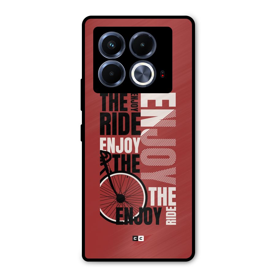 Enjoy The Ride Metal Back Case for Infinix Note 40 5G
