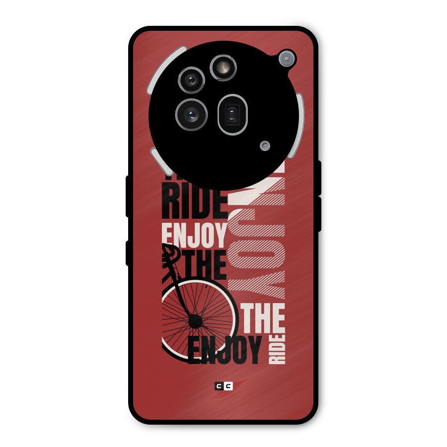 Enjoy The Ride Metal Back Case for Nothing Phone 3a Pro