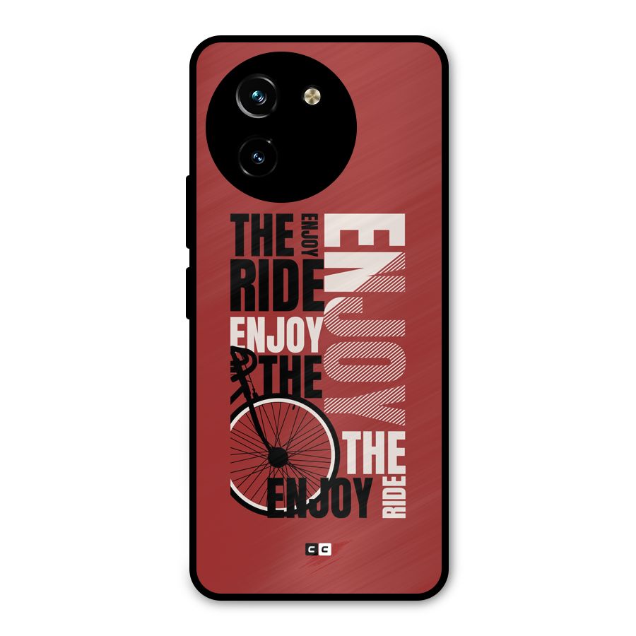 Enjoy The Ride Metal Back Case for Vivo T3x