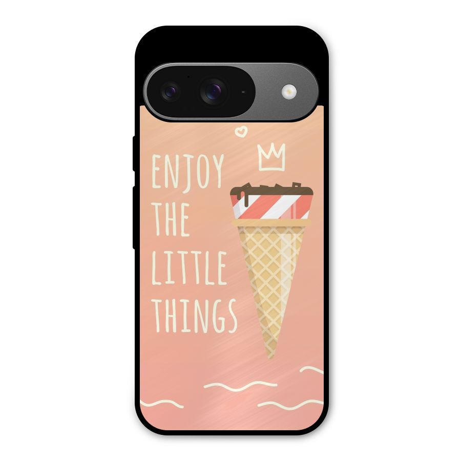 Enjoy the Little Things Metal Back Case for Google Pixel 9