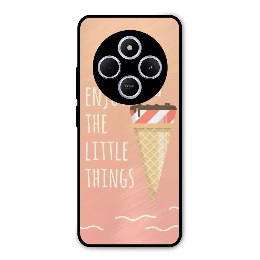 Enjoy the Little Things Metal Back Case for Poco M7