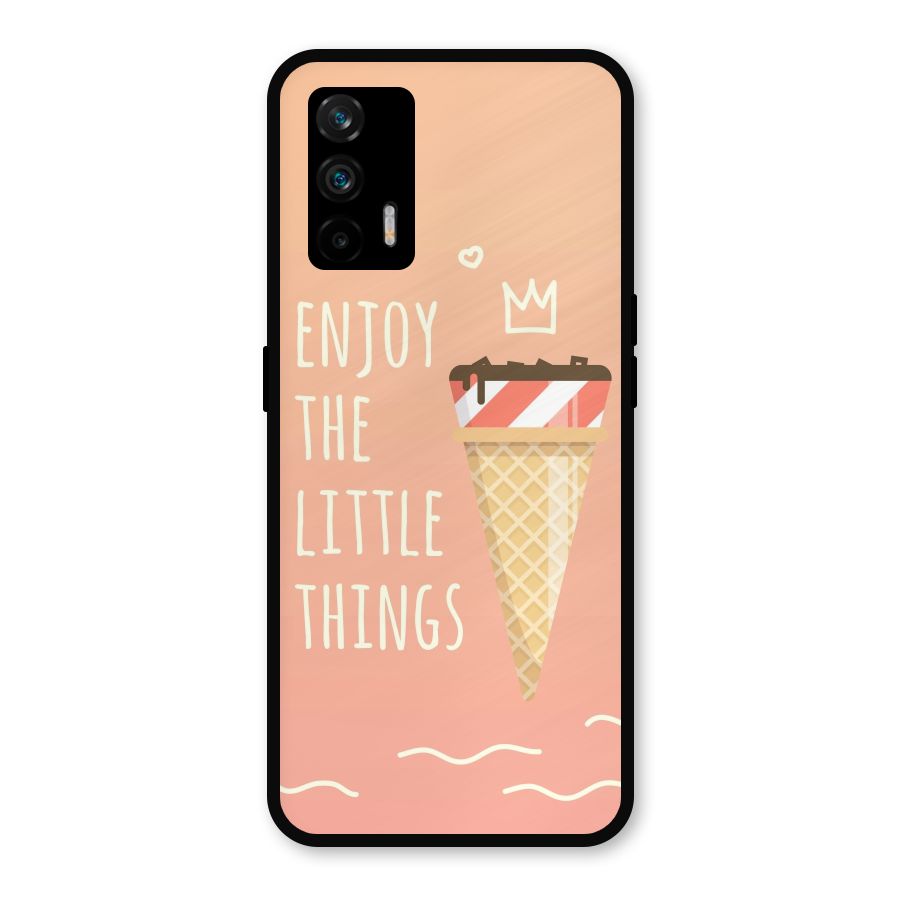 Enjoy the Little Things Metal Back Case for Realme GT 5G