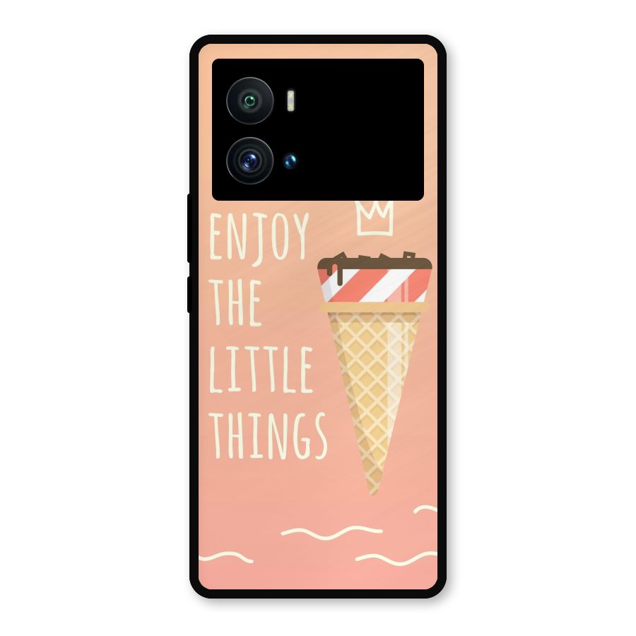 Enjoy the Little Things Metal Back Case for iQOO 9 Pro