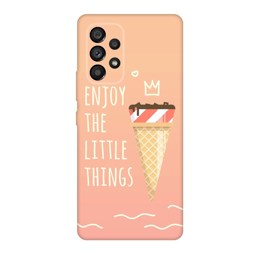 Enjoy the Little Things Original Polycarbonate Back Case for Galaxy A53 5G