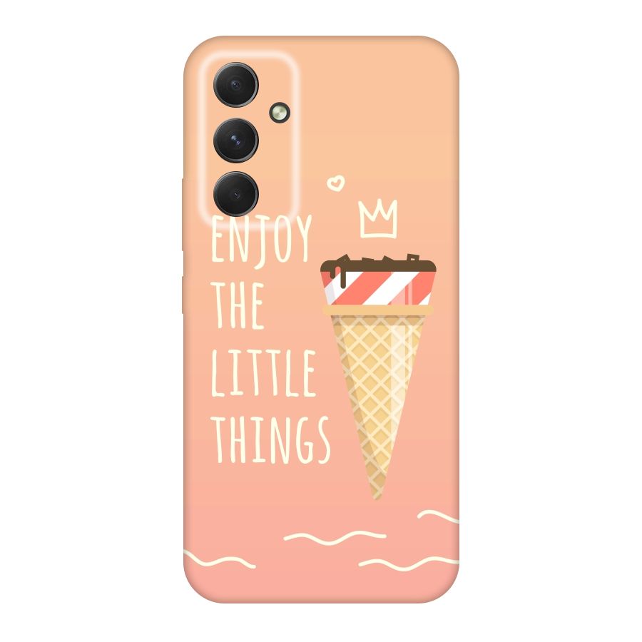 Enjoy the Little Things Original Polycarbonate Back Case for Galaxy A54