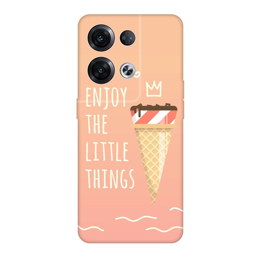 Enjoy the Little Things Original Polycarbonate Back Case for Oppo Reno8 Pro 5G