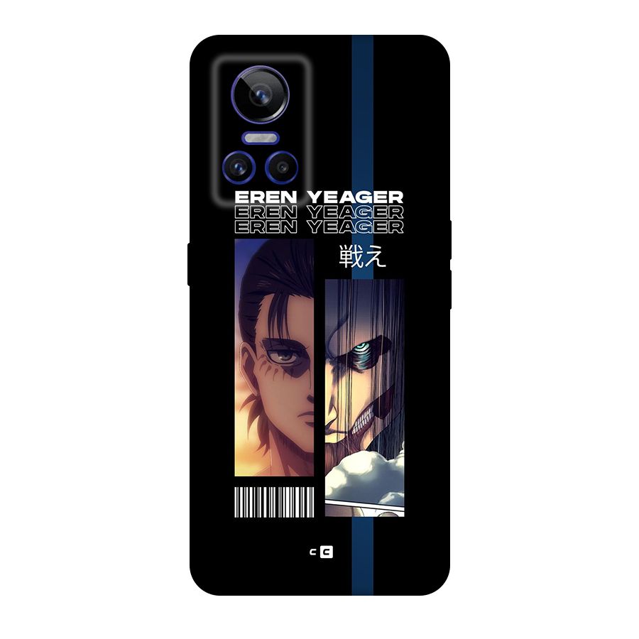 Eren Yeager Angry Original Polycarbonate Back Case for Realme GT Neo 3