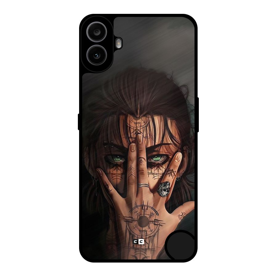 Eren Yeager Illustration Metal Back Case for Nothing CMF Phone 1