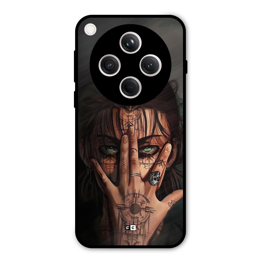 Eren Yeager Illustration Metal Back Case for Oppo Find X8