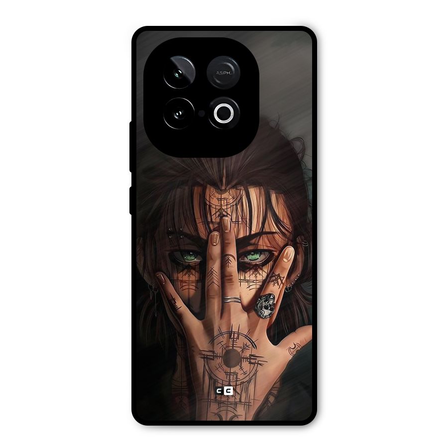 Eren Yeager Illustration Metal Back Case for iQOO Neo 10