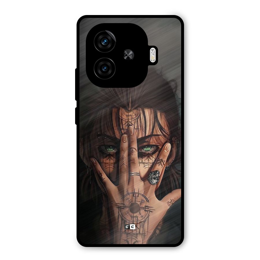 Eren Yeager Illustration Metal Back Case for iQOO Neo 10R