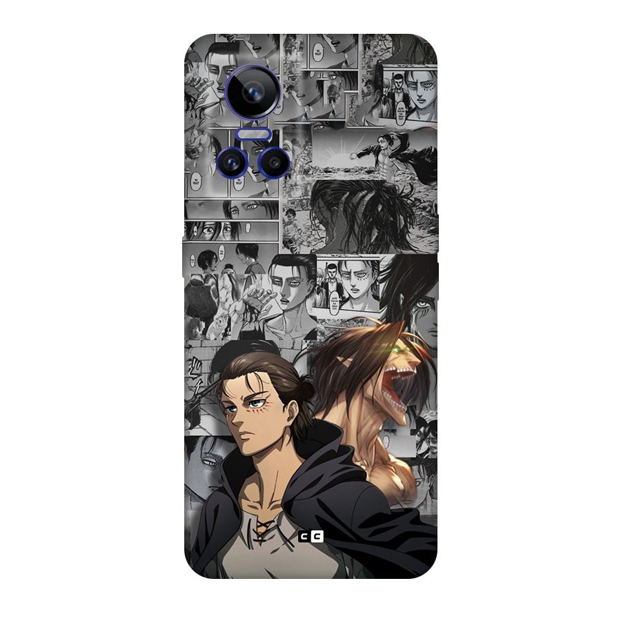 Eren Yeager Manga Original Polycarbonate Back Case for Realme GT Neo 3