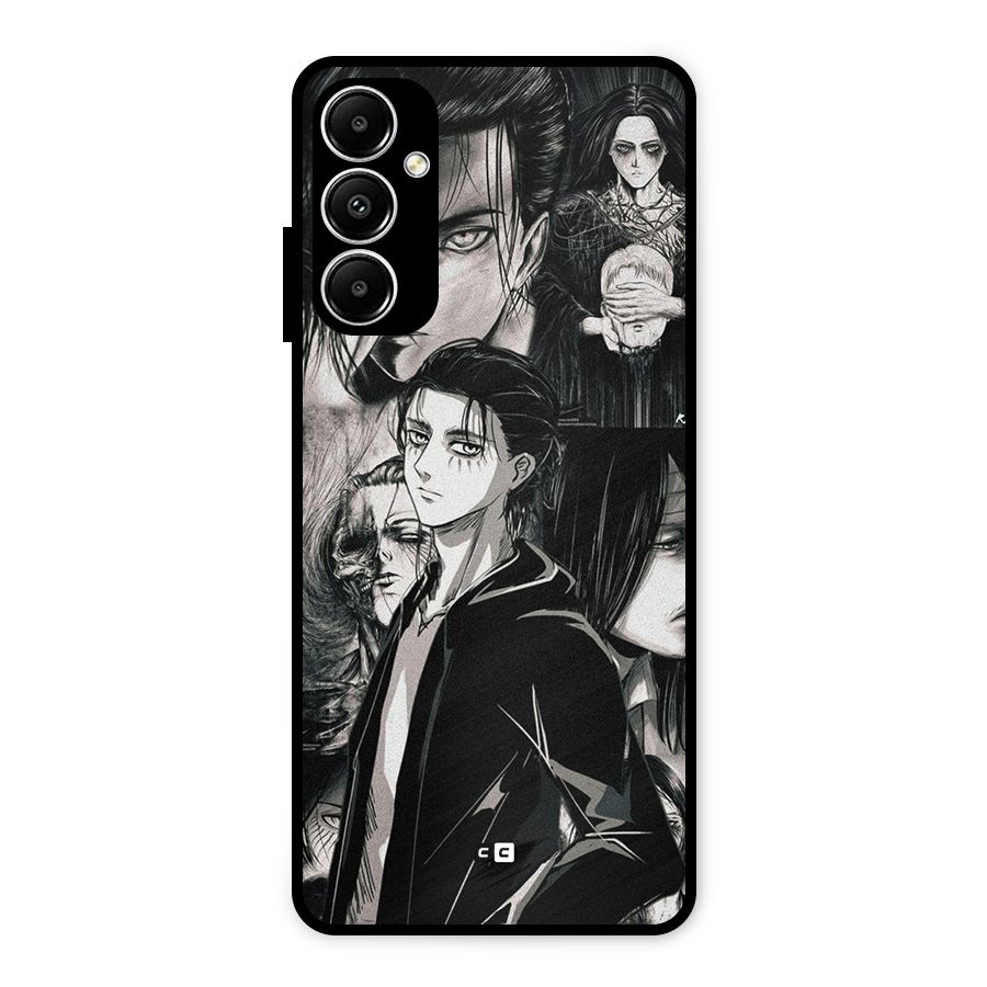 Eren Yeager Titan Metal Back Case for Galaxy A05s