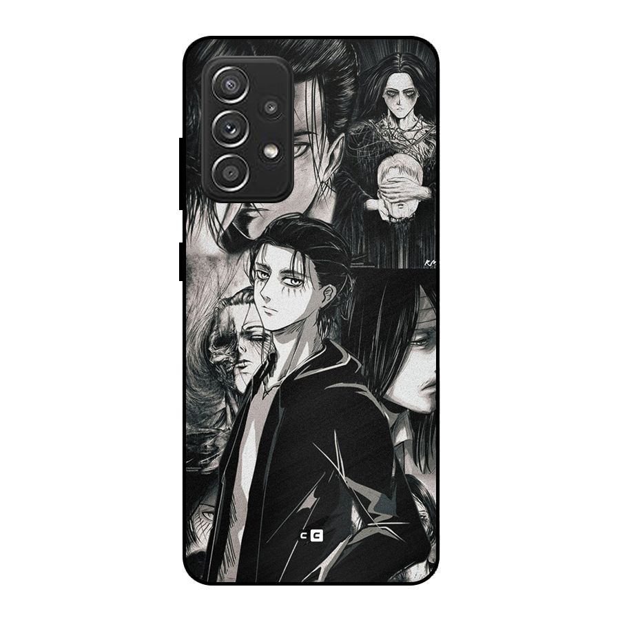 Eren Yeager Titan Metal Back Case for Galaxy A52s 5G