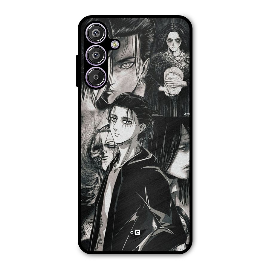Eren Yeager Titan Metal Back Case for Galaxy F15