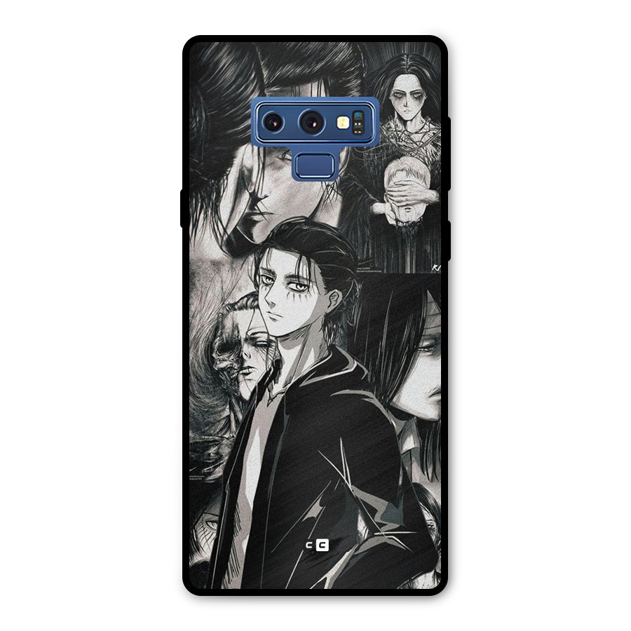 Eren Yeager Titan Metal Back Case for Galaxy Note 9