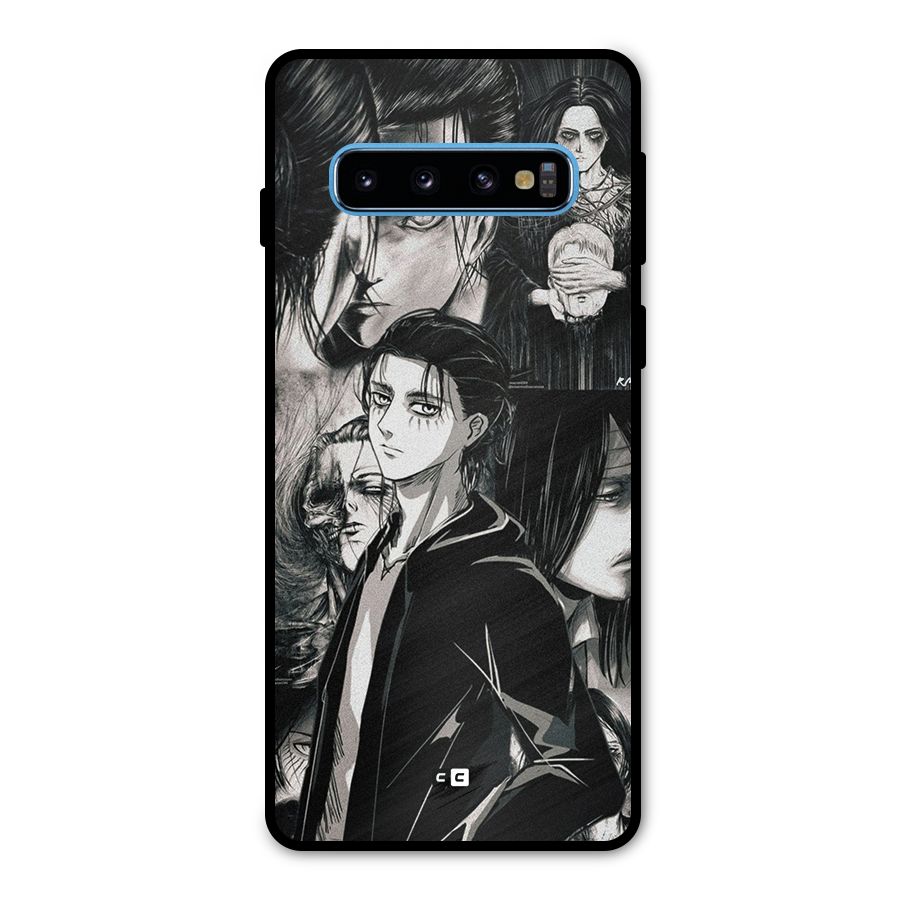 Eren Yeager Titan Metal Back Case for Galaxy S10