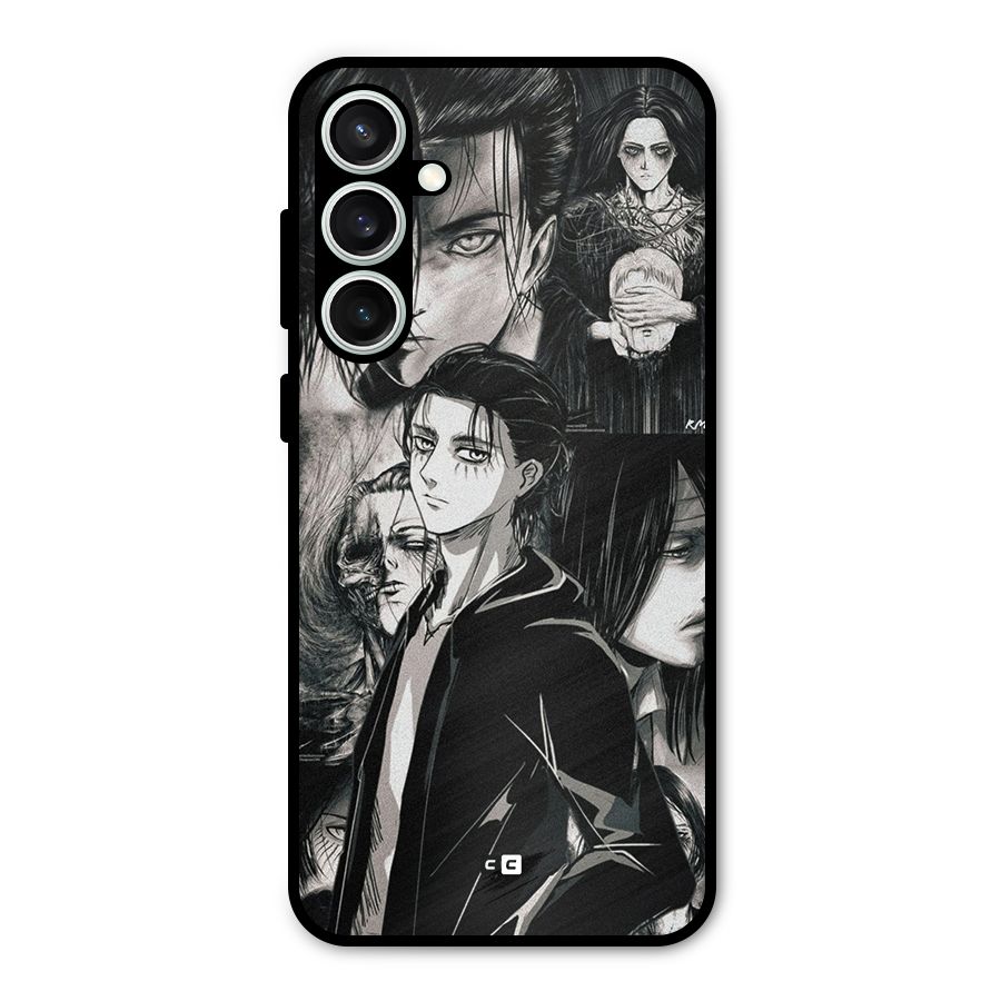 Eren Yeager Titan Metal Back Case for Galaxy S23 FE